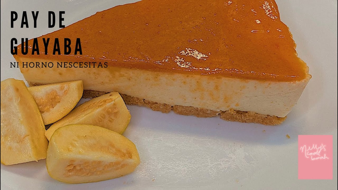 pie de guayaba frio (solo necesitas una licuadora)