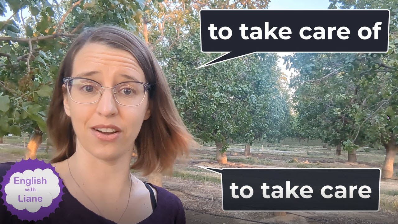 Idioms - to take care of and to take care