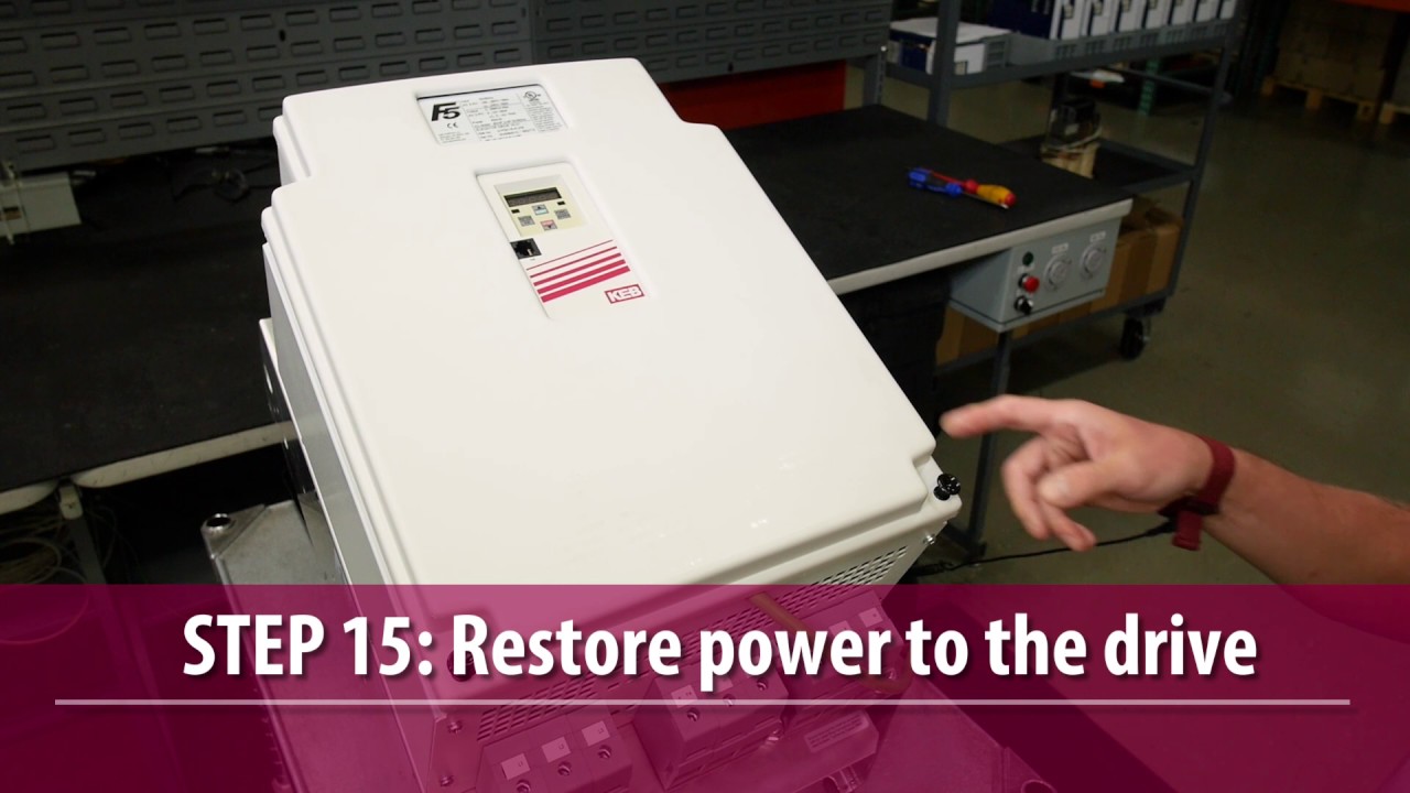 How to Replace an F5 Drive Encoder Card - For KEB R and U Sizes