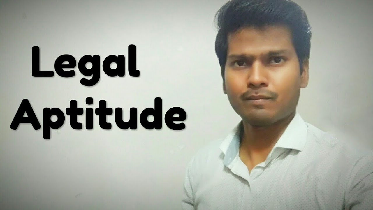 LEGAL APTITUDE For Patna Law College Entrance