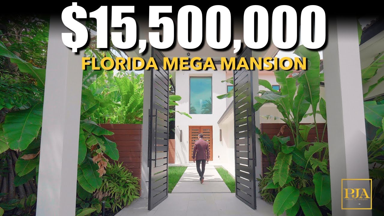 Inside a $15,000,000 FLORIDA MEGA MANSION | Luxury Home Tour | Peter J Ancona