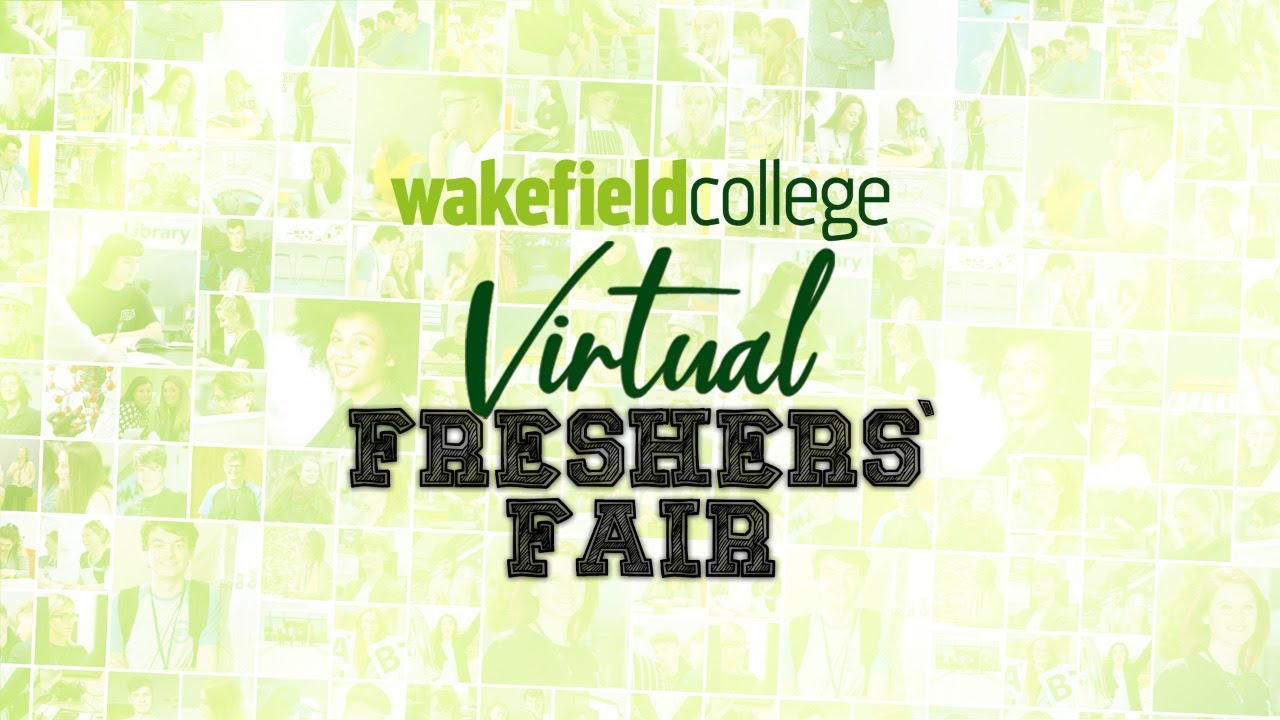 Virtual Freshers' Fair | Wakefield College | 28 September