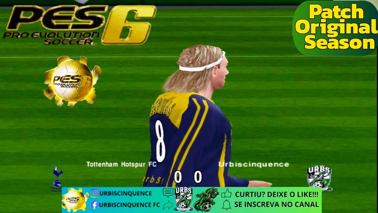 PES6 - PC - Patch Original Season - EP 03 #tottenhamhotspur
