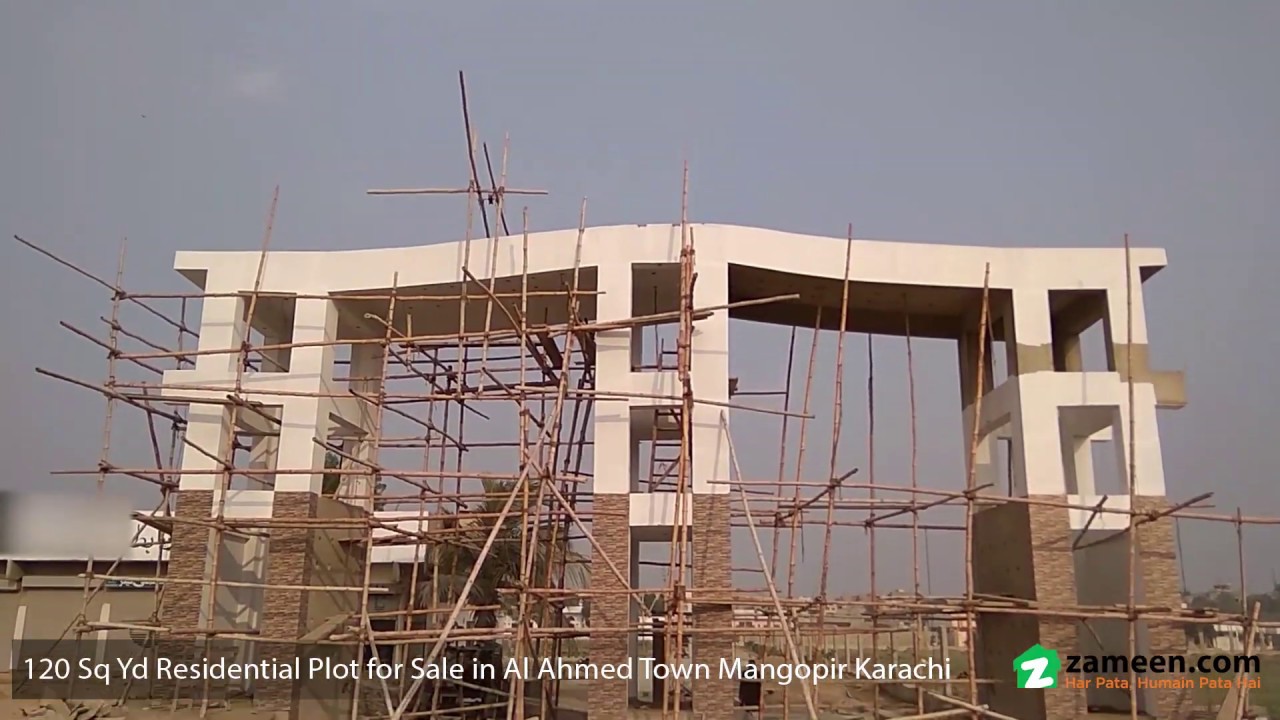 4.8 MARLA RESIDENTIAL PLOT FOR SALE IN MANGOPIR KARACHI