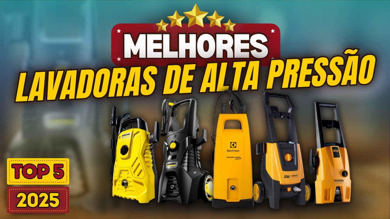 ✔ Qual é a MELHOR LAVADORA DE ALTA PRESSÃO Custo x Benefício? Lavadora Wap, Kärcher ou Electrolux?