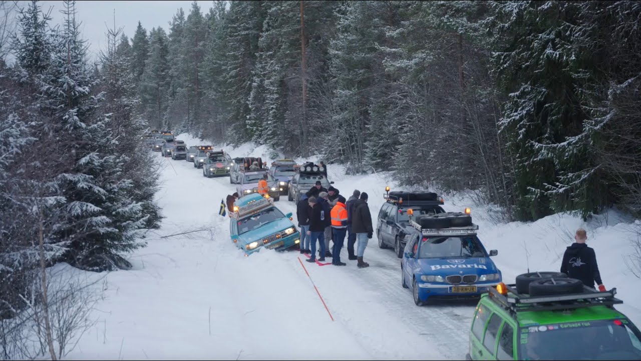 2e etappe van de Winter editie 2026 door Zweden en Noorwegen! van Karlstad naar Östersund