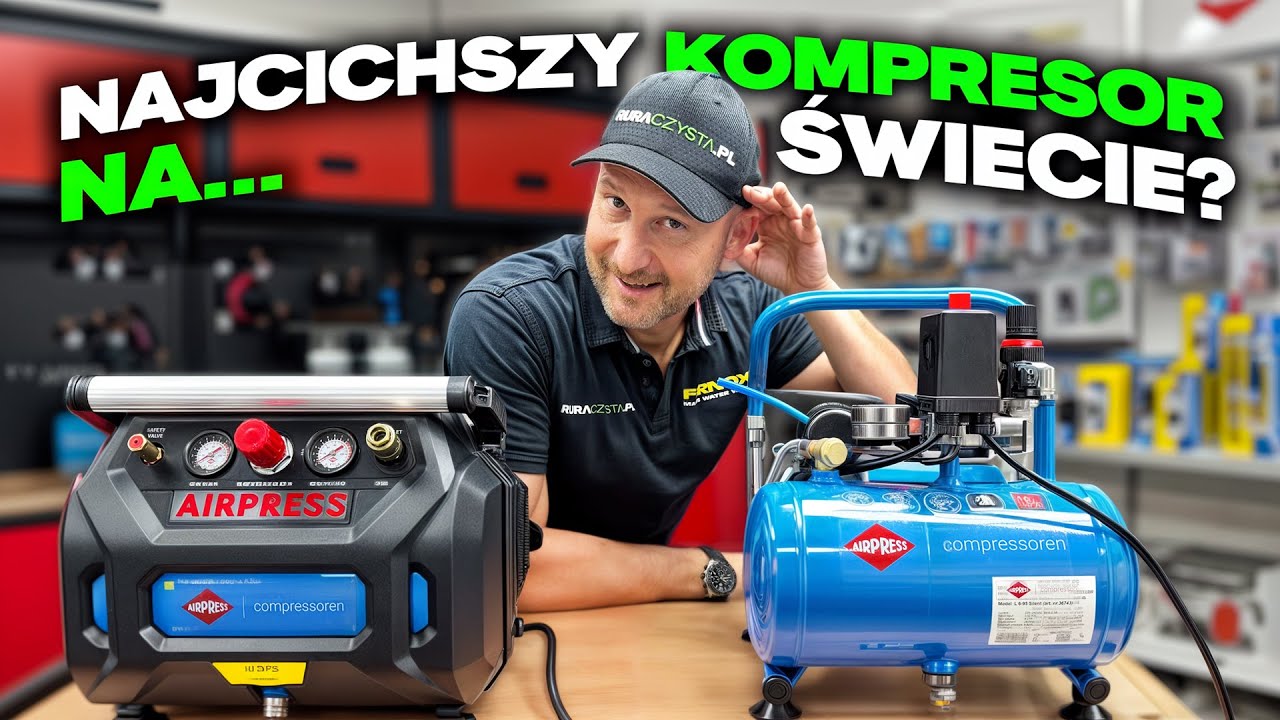 TESTUJEMY NAJCICHSZE KOMPRESORY na... ŚWIECIE?
