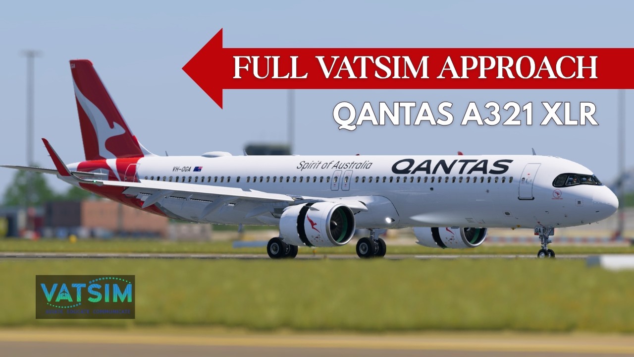 SYDNEY LANDING | A321-NEO | X-Plane 12.3