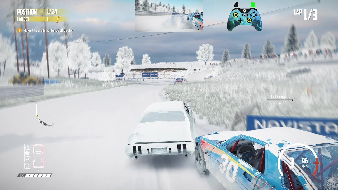 Wreckfest 26.02.22 Starbeast Rumble Race - Fire Rock Raceway Short Circuit Reverse