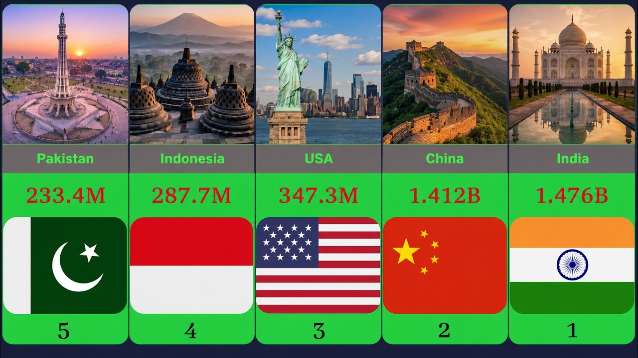 🌎 Population of Every Country in 2026 | 237 Countries Ranked