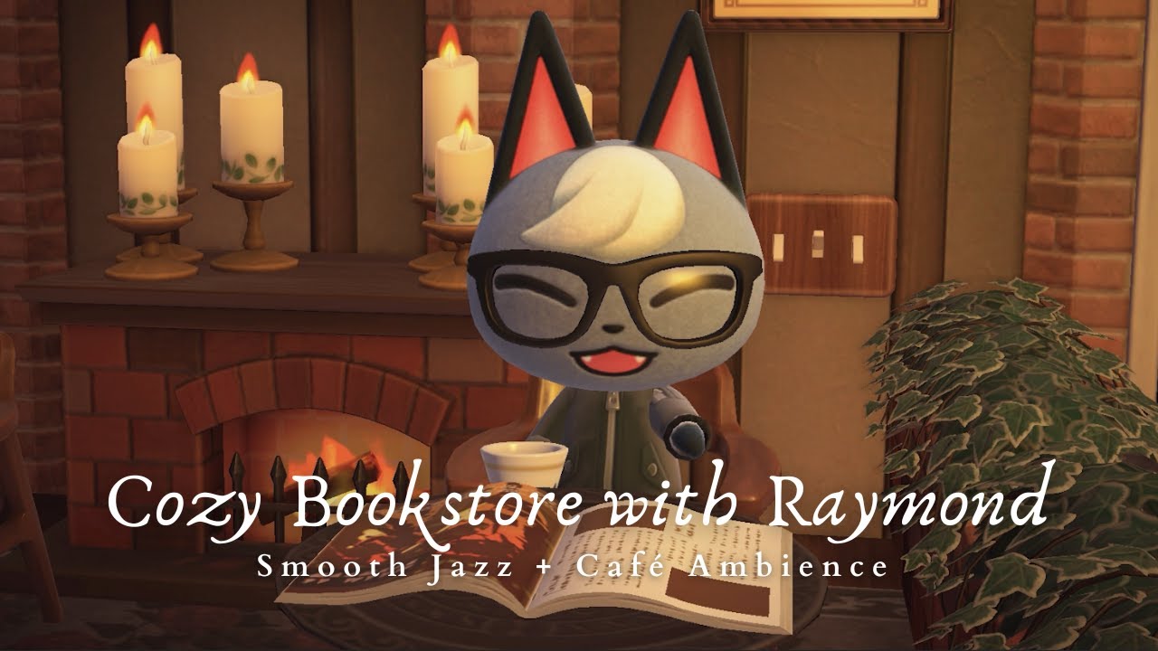 Cozy Bookstore Café with Raymond ☕  Café Chatter + Smooth Jazz Piano Music 1 Hour No Midroll Ads
