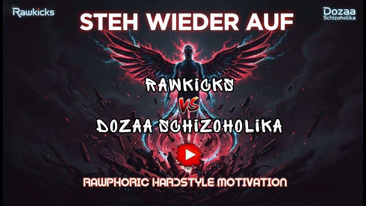 STEH WIEDER AUF! 🚀 RAWKICKS x Dozaa Schizoholika | Motivational Rawphoric Hardstyle 2025