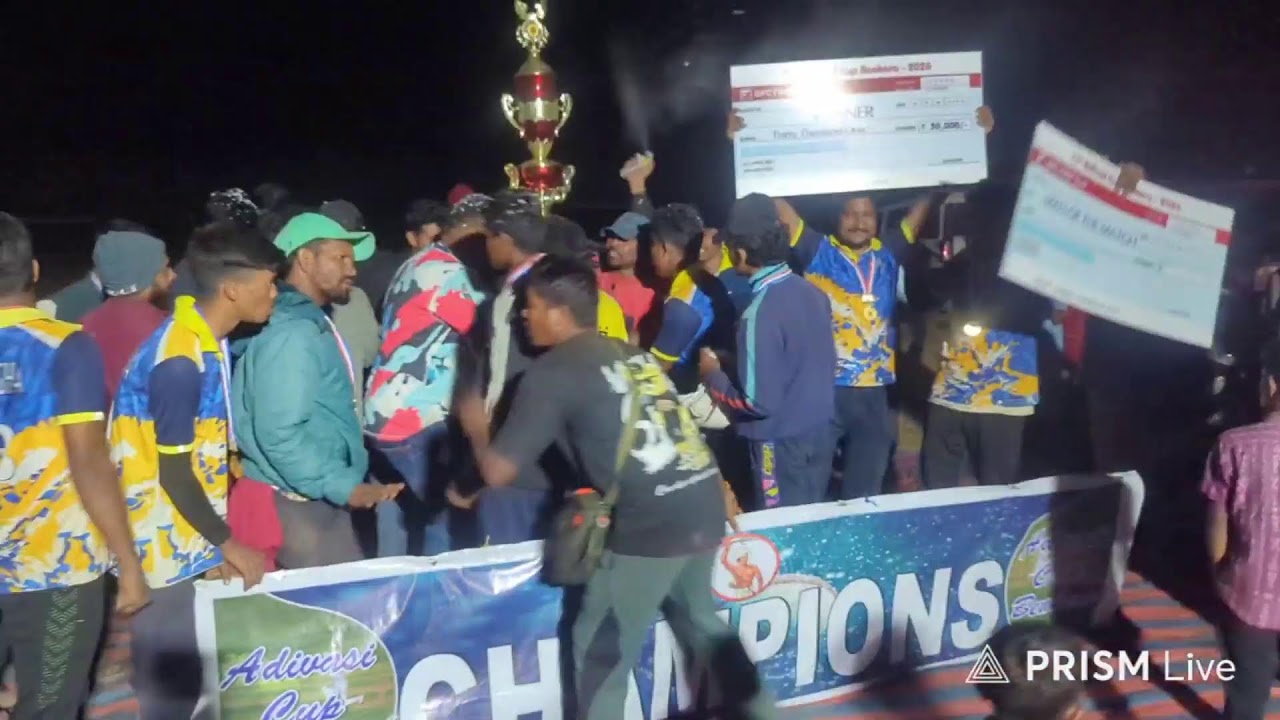 🛑LIVE :🏆:🏏: PRESENTATION CEREMONY,ADIVASI CUP 2025 ,LIVE STREAMING ON HELLOTENNIS
