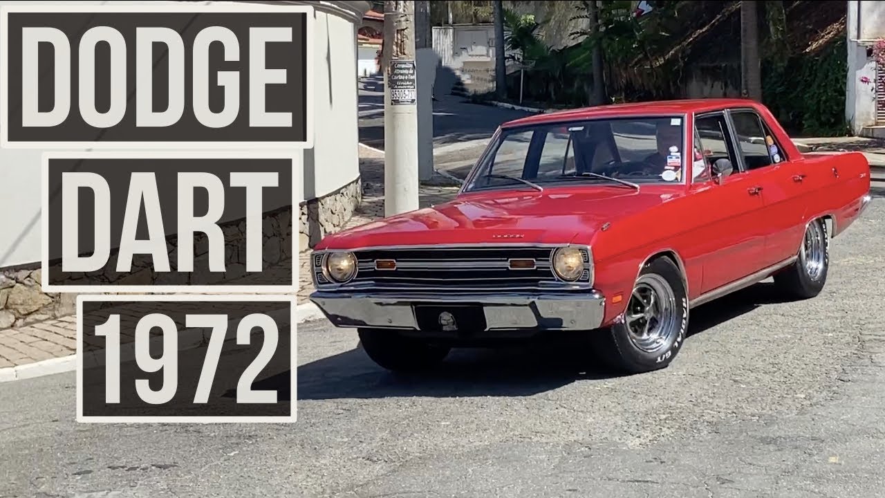 DODGE DART (quadrijet, comando, escape): o veneno clássico para V8