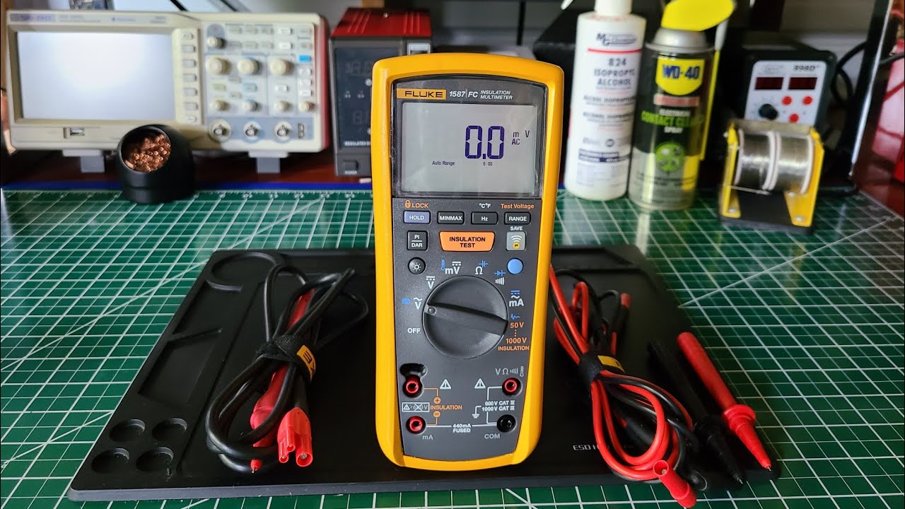 🇺🇸 FLUKE 1587 FC Insulation Tester/  True RMS Multimeter w/Remote Probe