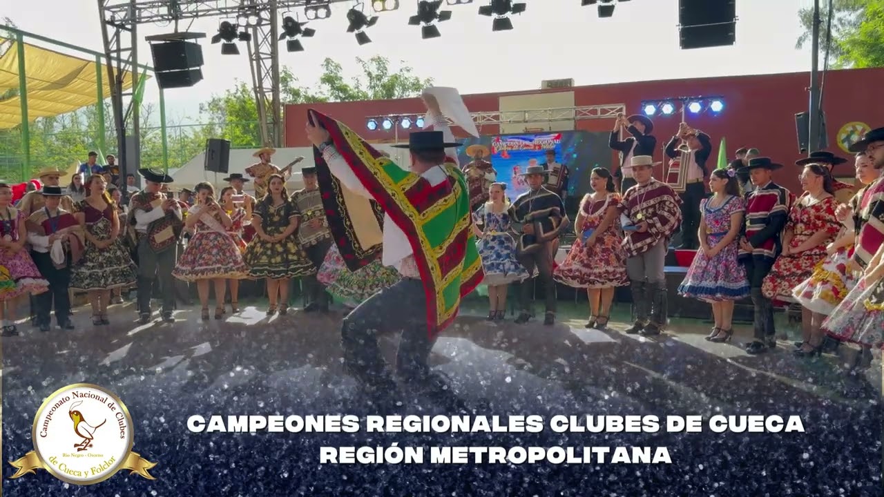 Campeones Regionales Clubes de Cueca y Folclor Región Metropolitana 2025-2026
