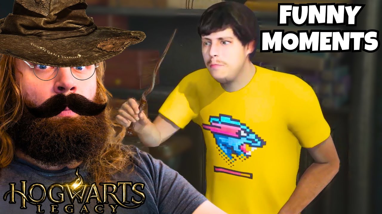 Hogwarts Legacy BUT Modded Funny Moments Part 1