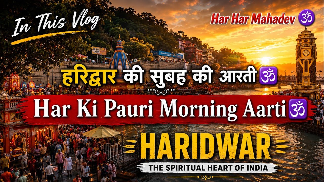 Har ki Pauri Morning Ganga Aarti || आज की मां गंगा आरती हरिद्वार। Haridwar morning aarti #haridwar