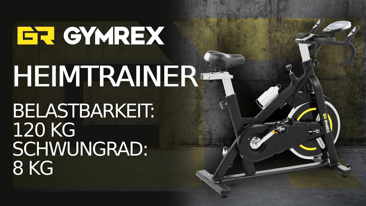 Heimtrainer Fahrrad Gymrex GR-MG125 | Produktpr&auml;sentation