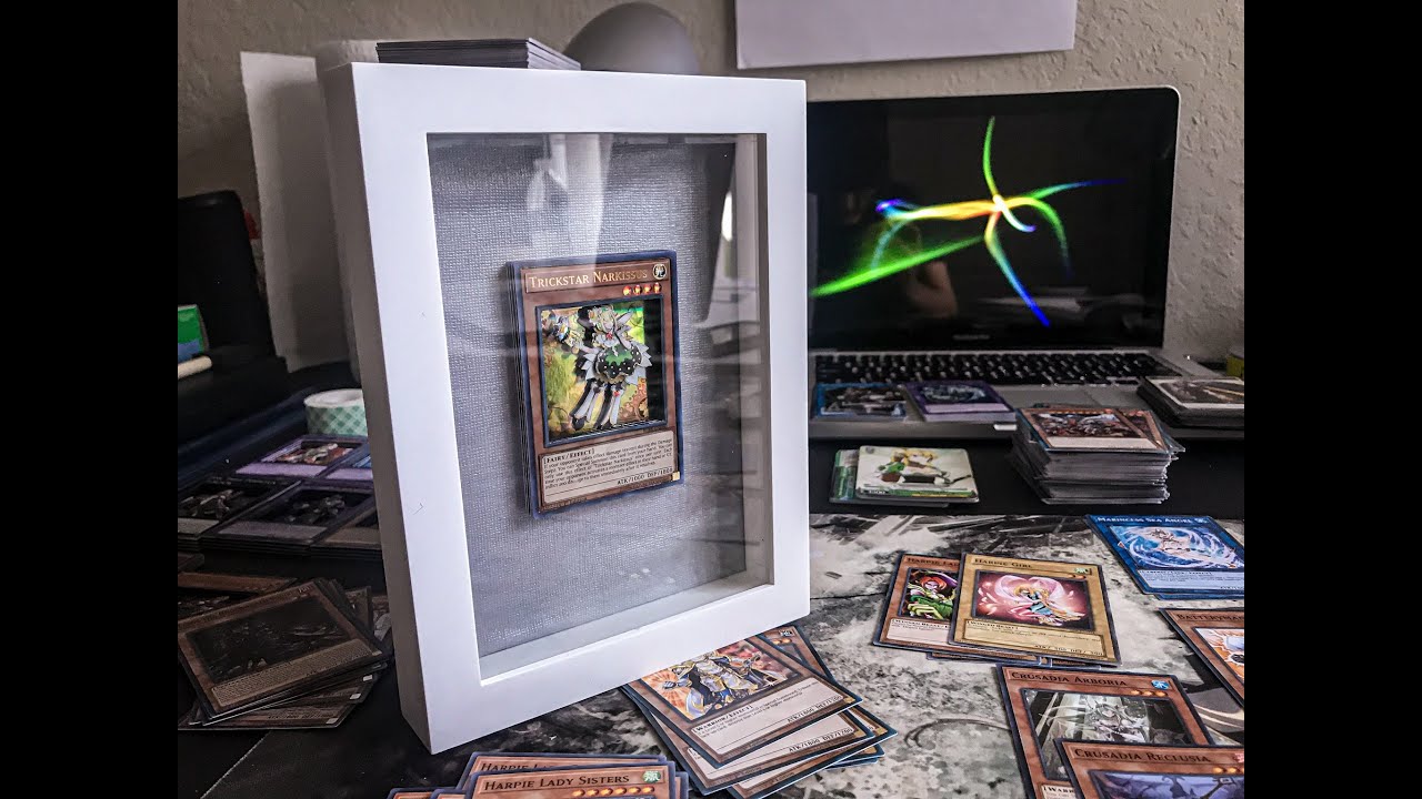 3D ART SHADOWBOX YUGIOH TRICKSTAR NARKISSUS