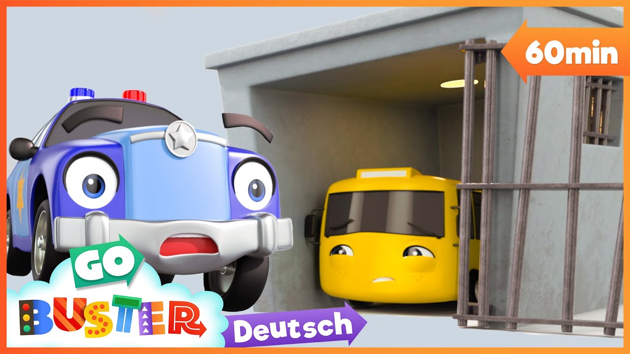 Buster im Gefängnis | Go Buster Deutsch | Kinderlieder | Cartoons für Kinder
