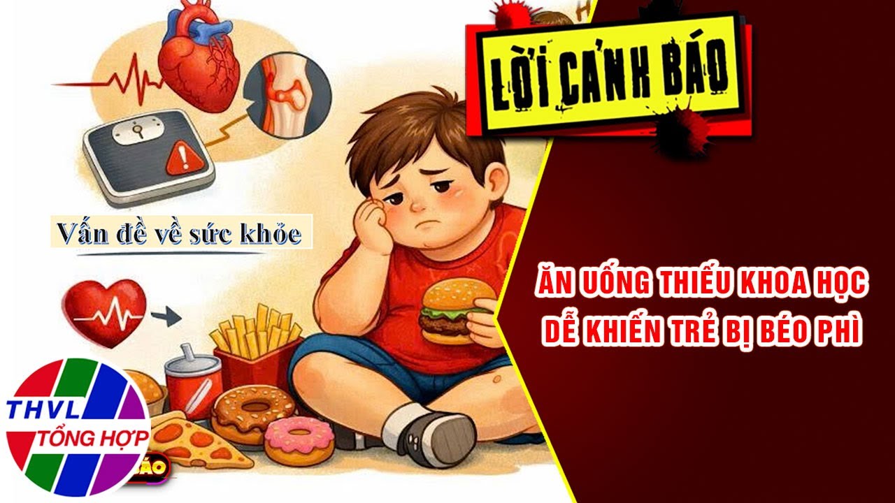 Ăn uống thiếu khoa học dễ khiến trẻ bị béo phì | Lời Cảnh Báo