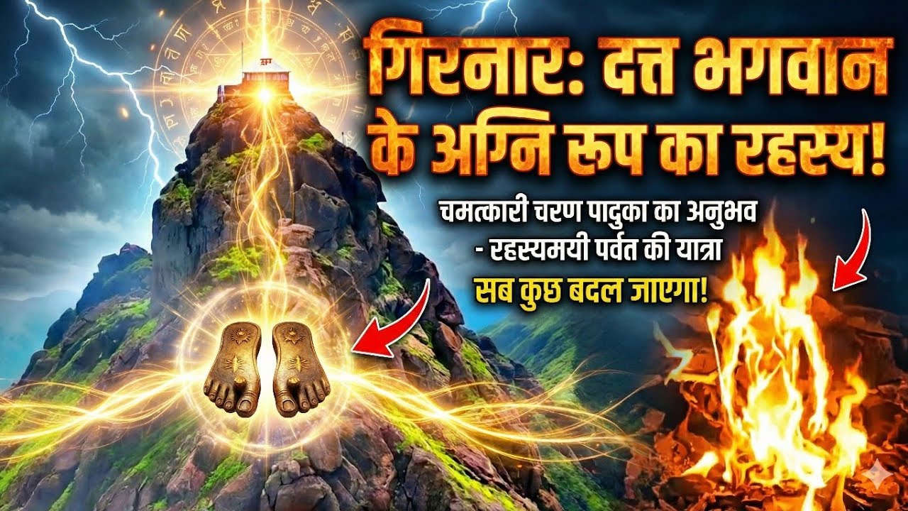 गिरनार | रहस्यमय पर्वत के अनुभव | अग्निरूप मैं दत्तात्रेय भगवानने दर्शन दिए | #girnar 