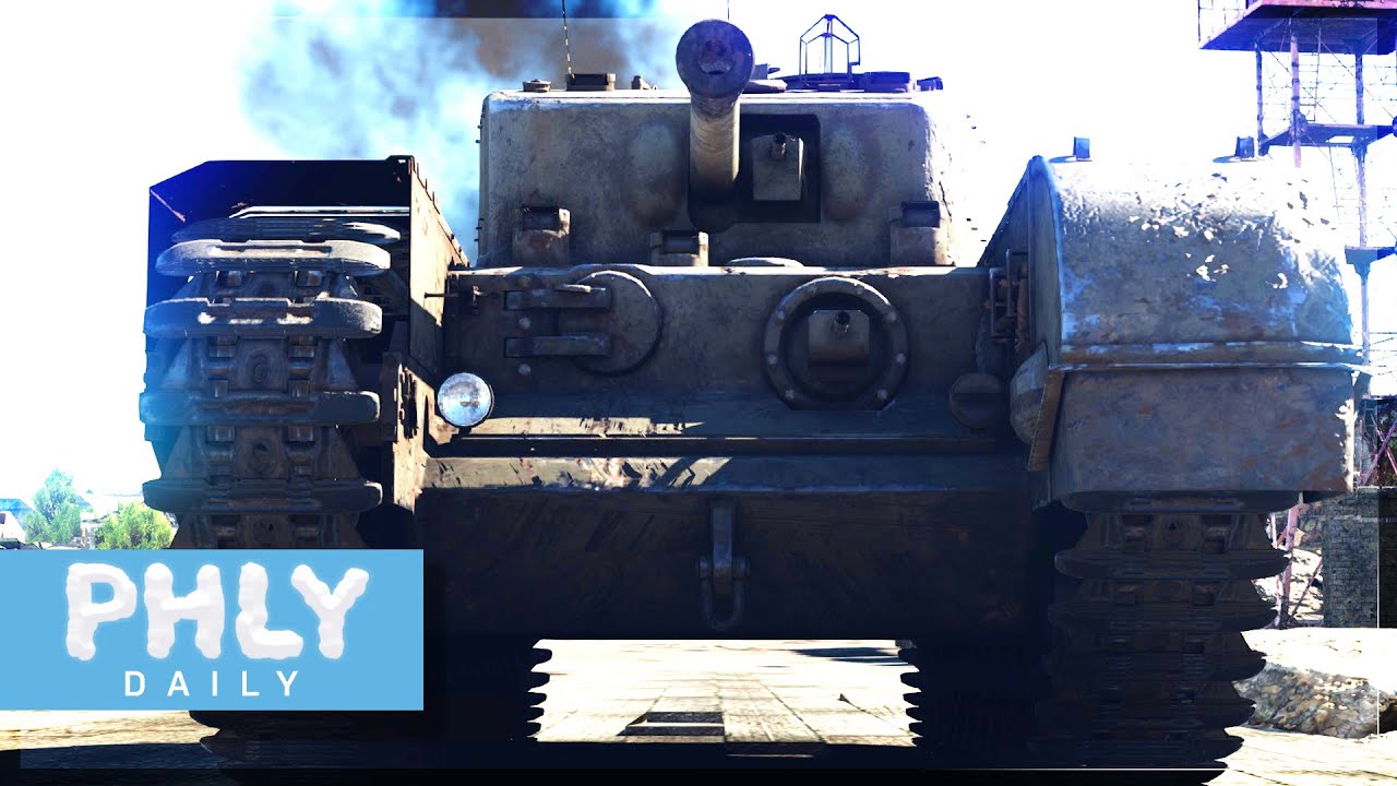 I'm so sorry Churchill lovers this video will hurt you inside (War Thunder Phail)