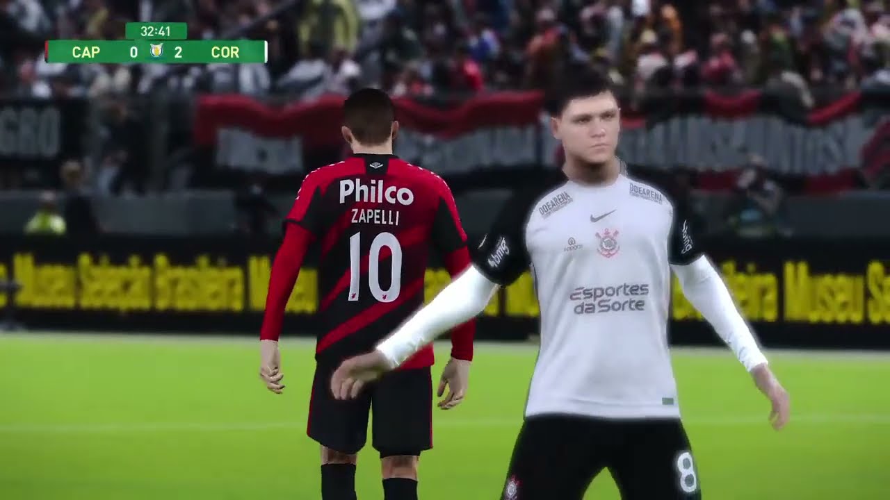 4THL3T1C0 P4R4N43NS3 X C0R1NTH14NS  40 V1V0 C0M 1M4G3M -JOGO DE HOJE GAMEPLAY PES21 PS4