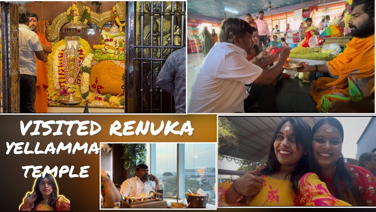 Visited Renuka Yellamma Temple vlog…#vlog #dailyvlog #temple #renukayellamma #hyderabad #hyderabadi 