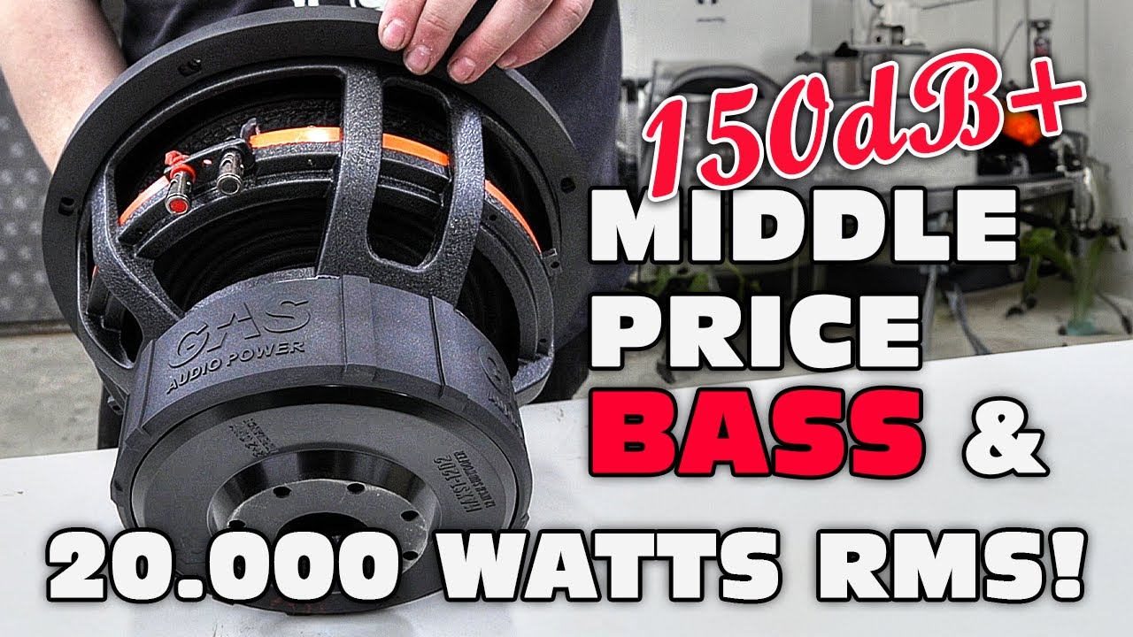 ULTIMATE SUBWOOFER TEST | 1x12” + 20kW RMS | GAS MAX S1-12D2 | How Much Over 150dB Can We Get?