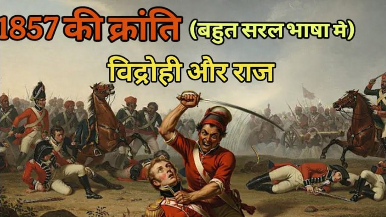 1857 की क्रांति – विद्रोही और राज | आसान भाषा में