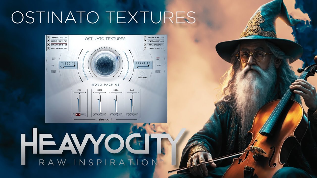Ostinato Textures by Heavyocity - Cinematic solo string movement at the push of a key!