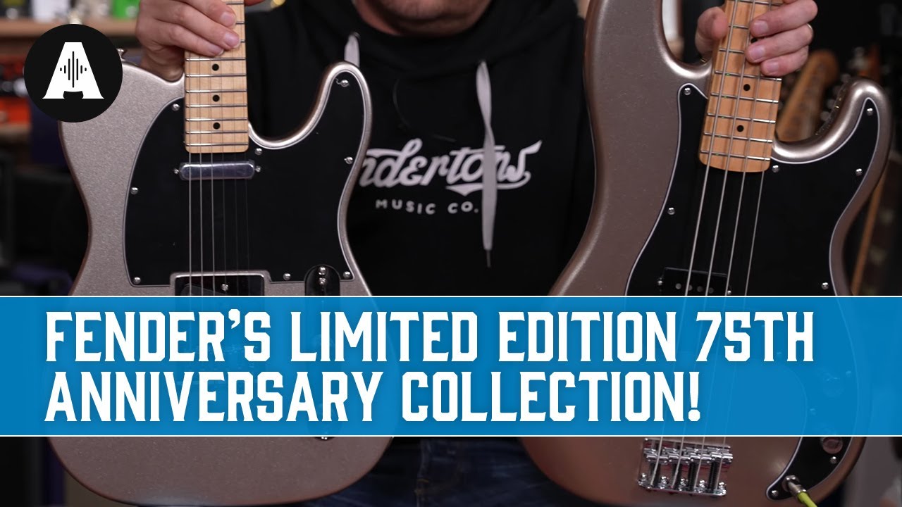 Fender 75th Anniversary Collection - Can Diamonds Really Be a Guitarist’s Best Friend?