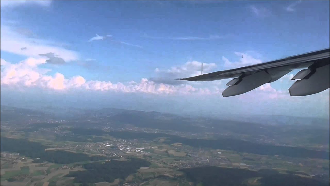 TIMELAPS/FLIGHT : ZURICH TO GENEVA IN 40 SECONDS