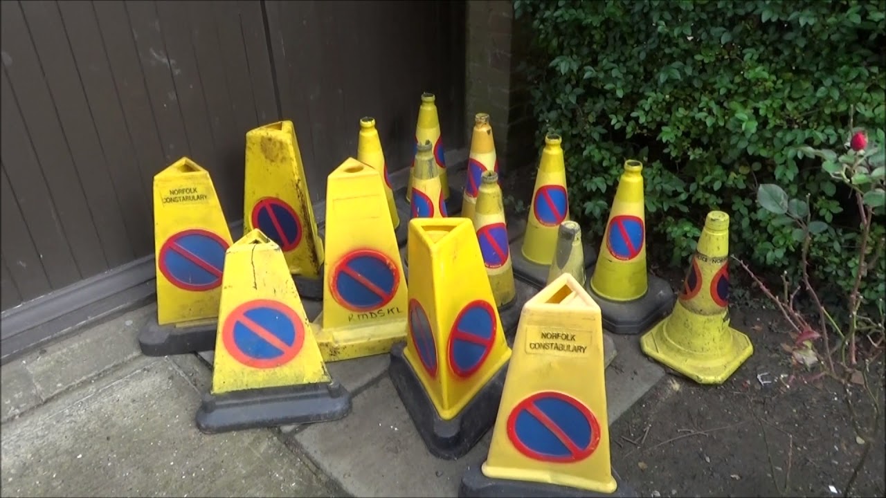 My Traffic Cone collection. (Plus Some Barricades and Signs)