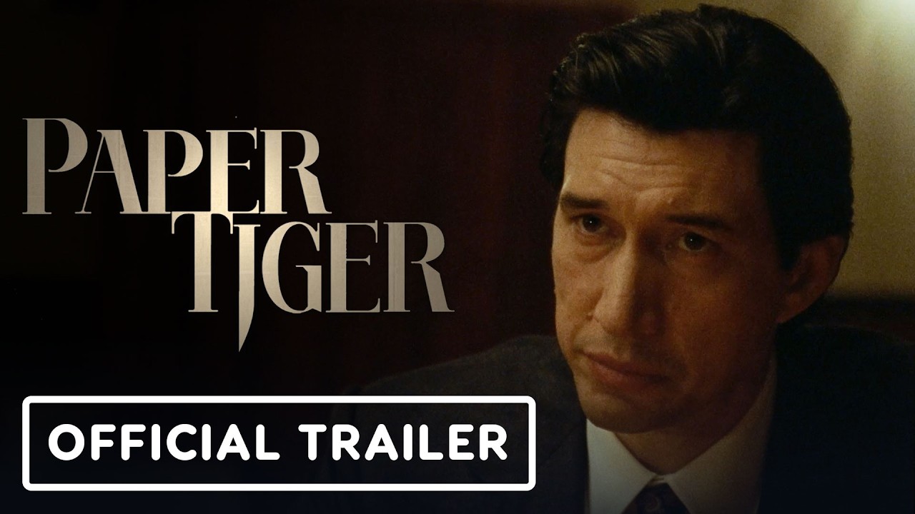 Paper Tiger - Official Trailer (2026) Adam Driver, Scarlett Johansson, Miles Teller