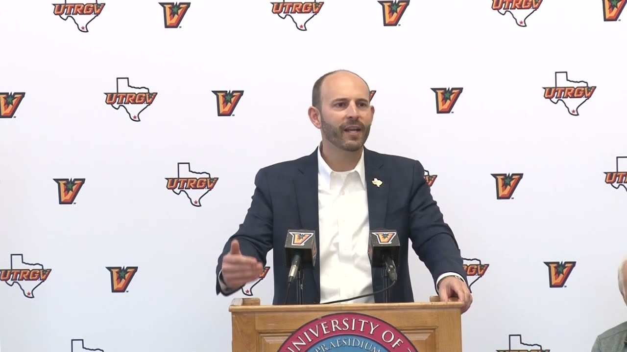 Chasse Conque on Starting Football and Women's Swimming & Diving at UTRGV
