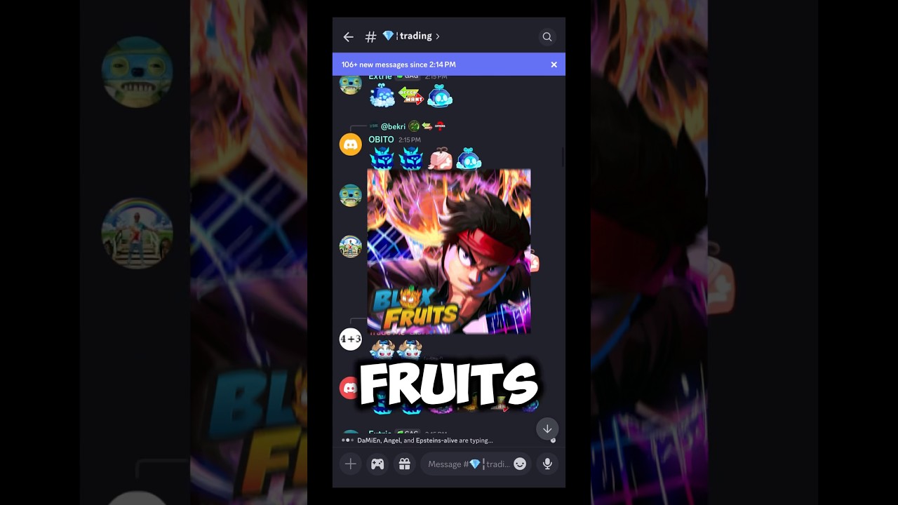 Best Blox Fruit Discord Server For Trading In Blox Fruits.!! #roblox #bloxfruits #fyp