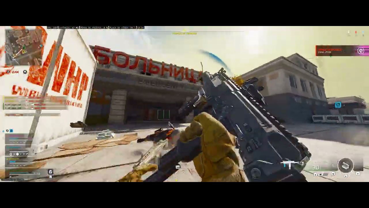 Warzone BR   Win camperando pesadamente