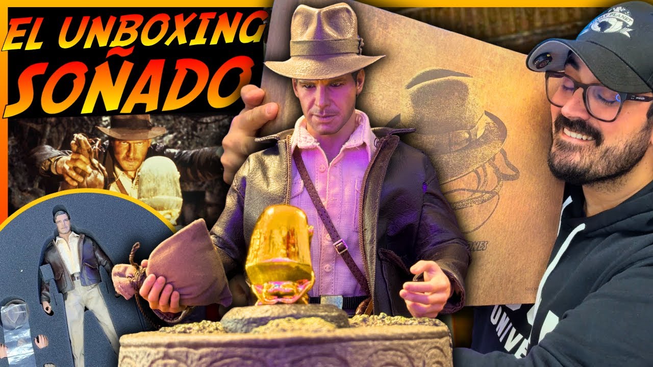 ¡Vaya REGALO sorpresa! 🔥 INDIANA JONES DX05 🔥 Unboxing y Review de este GRIAL de HOT TOYS