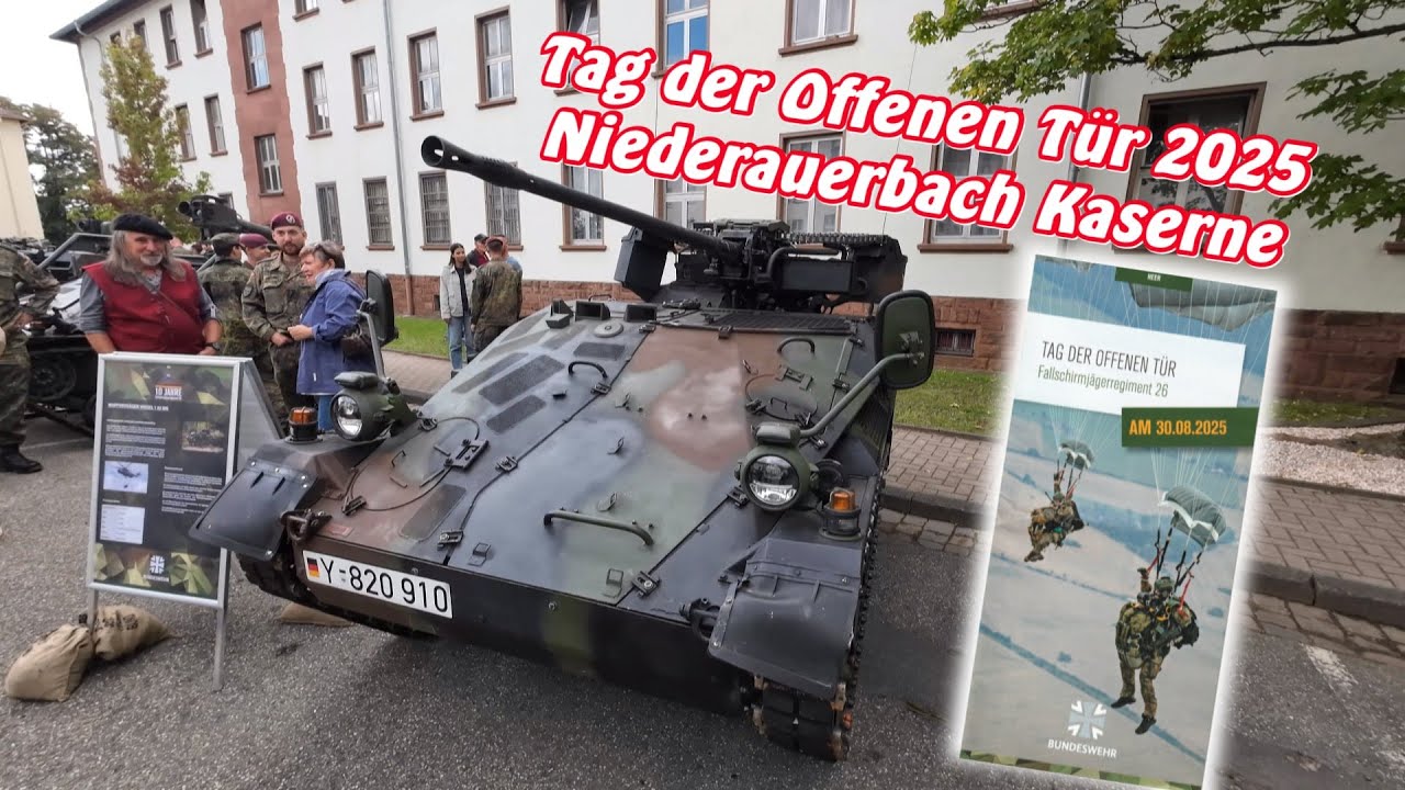 Niederauerbach Kaserne Zweibrücken - Impressionen Tag der Offenen Tür  Fallschirmjägerregiment 26