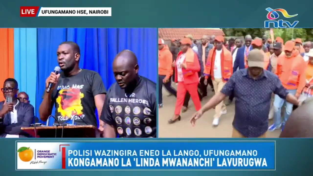 Edwin Sifuna's Speech At Ufungamano House | Linda Mwananchi