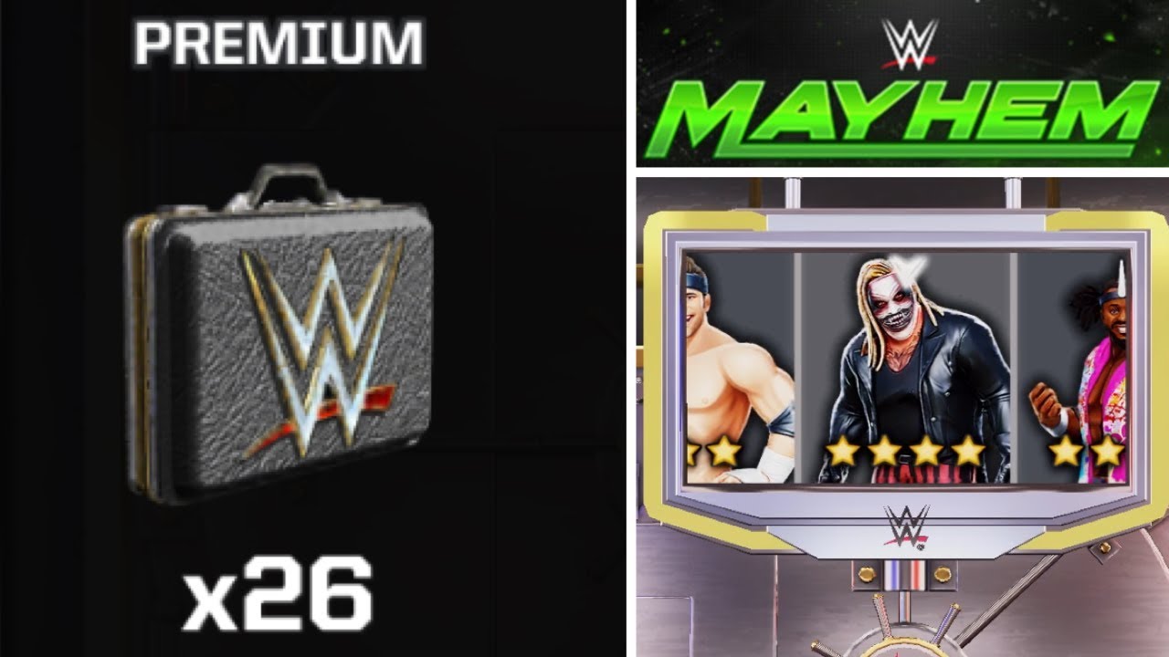 WWE Mayhem &mdash; 26 кейсов с премиум-лутом #gamingchannel #trending #gamingvideo