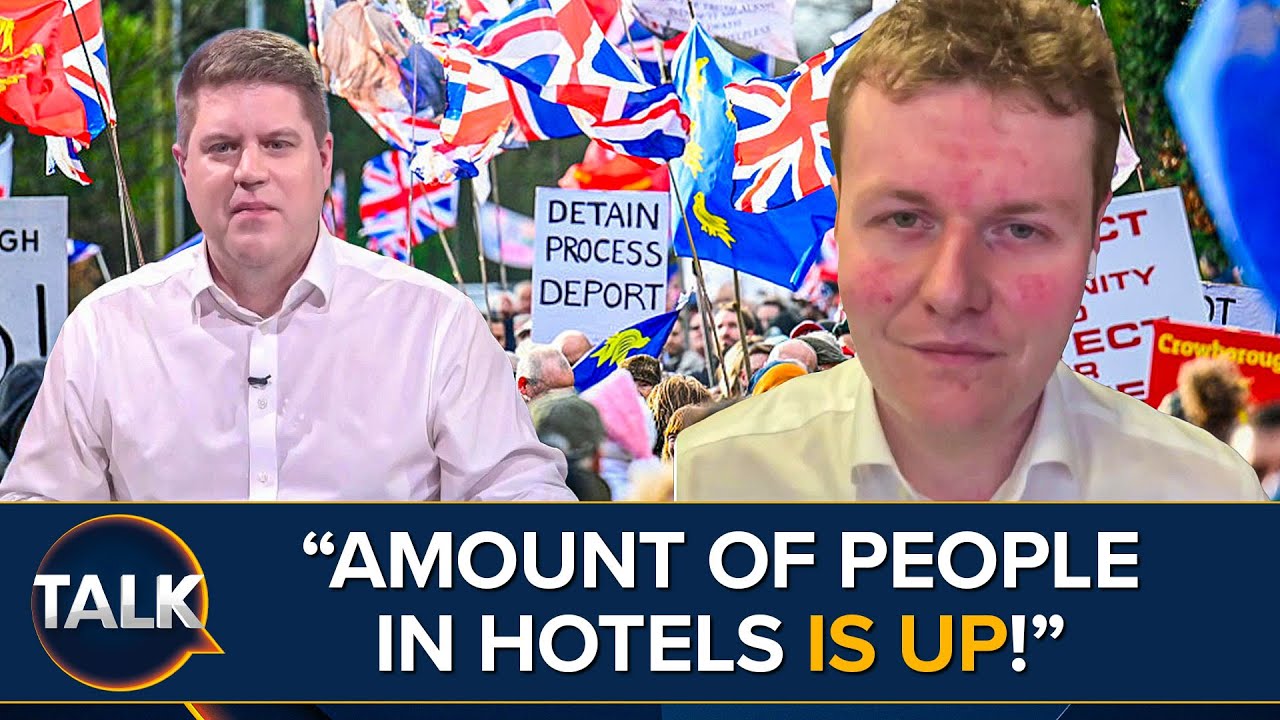 'Spanner In The Works For Labour'' | Thousands Protest Crowborough Asylum Housing
