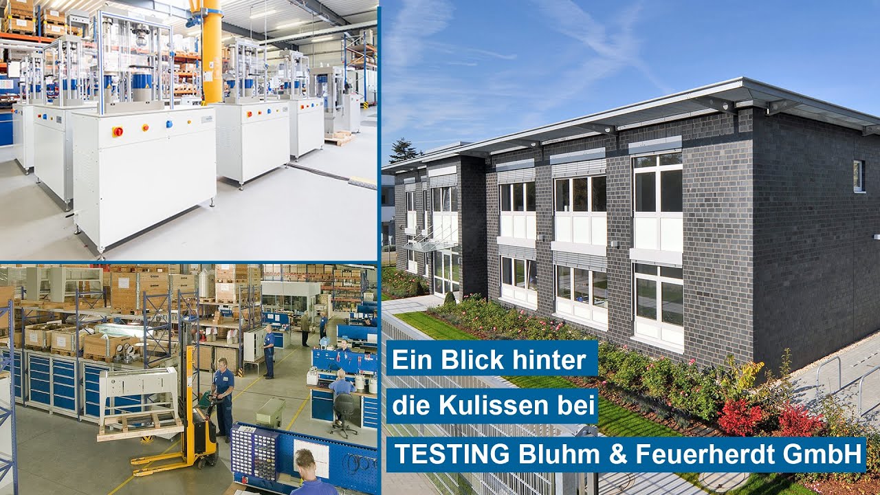 TESTING Bluhm & Feuerherdt GmbH - Imagefilm 2015