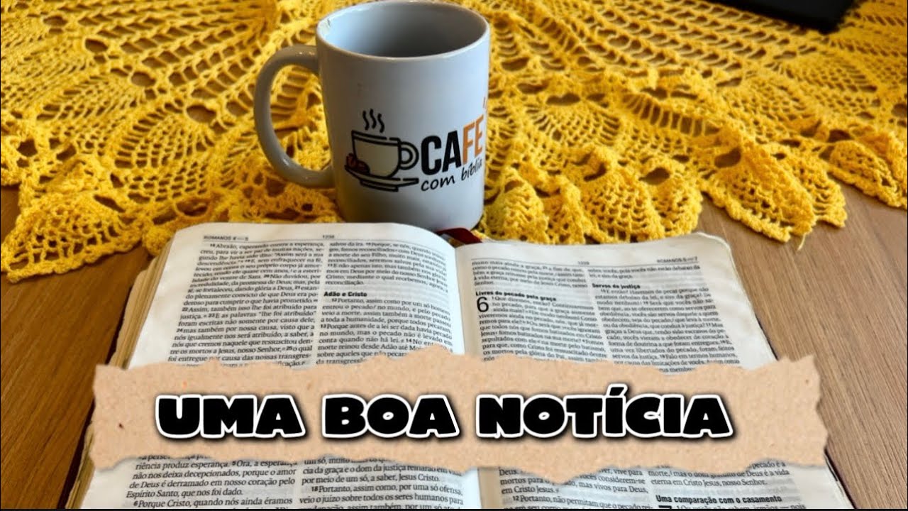 UMA BOA NOTÍCIA | 1IPI de Santos #devocional #cafécombíblia 
