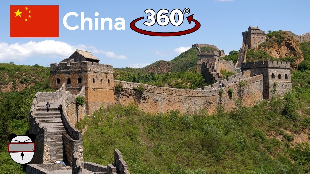 🇨🇳 360° The Great Wall Of China (万里长城) | Mutianyu, China【VR Travel | 360 Video】