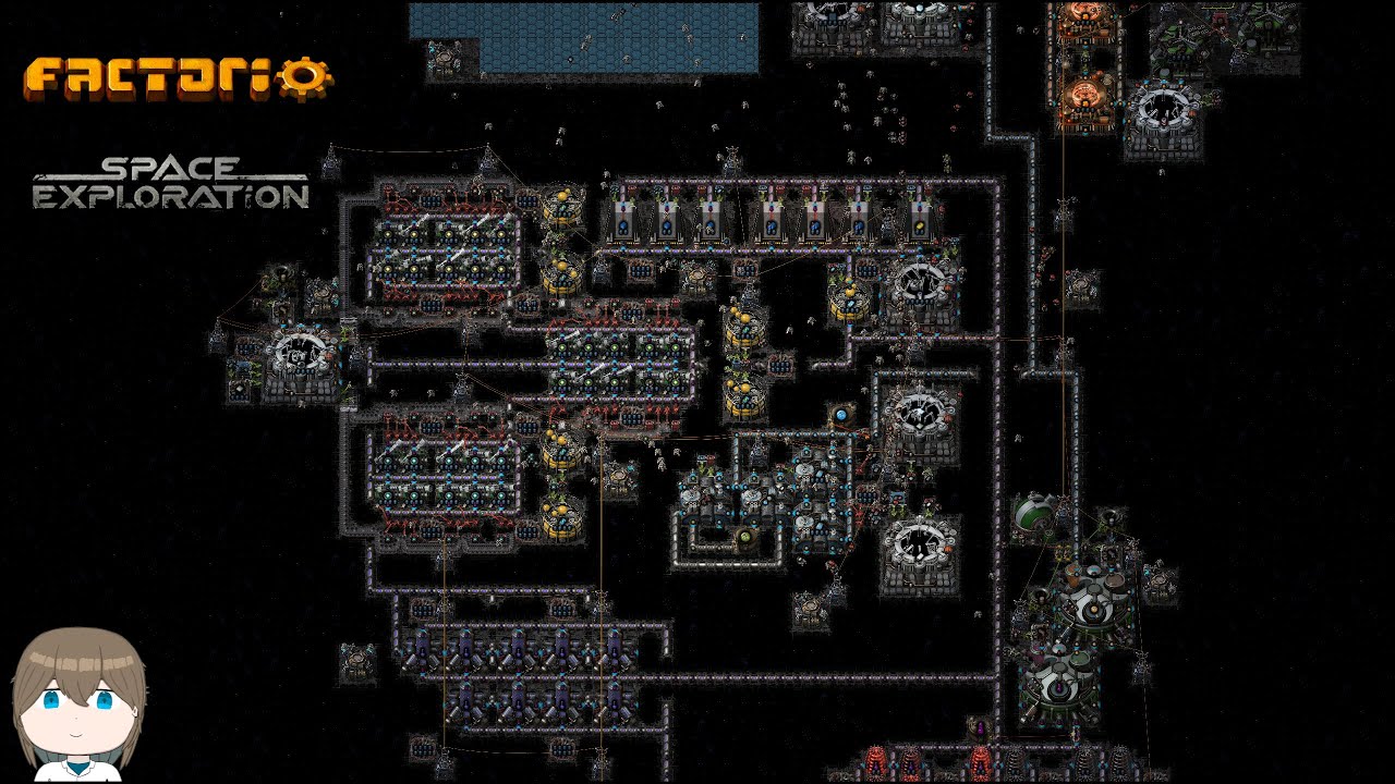 [Factorio: Space Exploration] Space Bot Mall and Astro 2 planning and setup