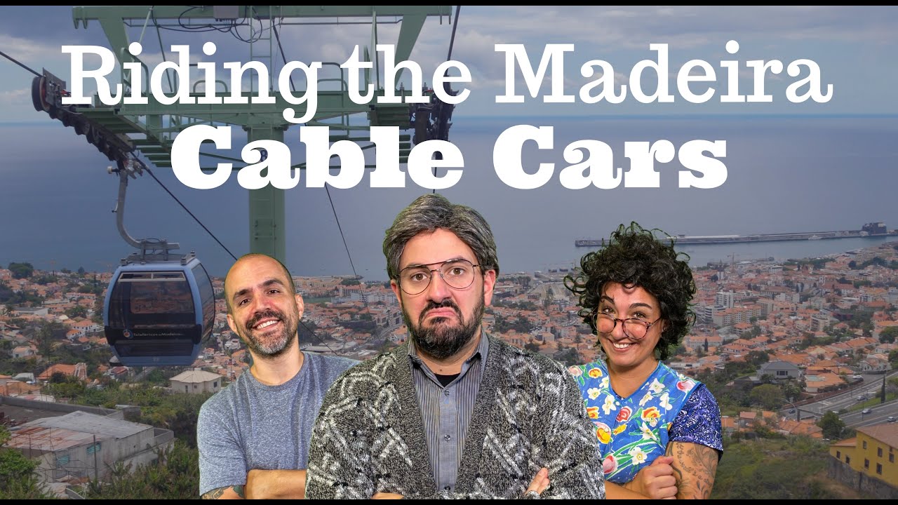 Riding the Cable Car in Madeira